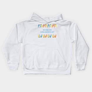 Where my librarians at??? Kids Hoodie